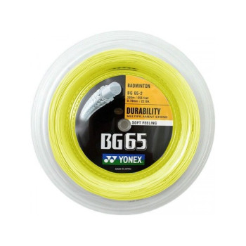 YONEX BG65 JAUNE (200m)