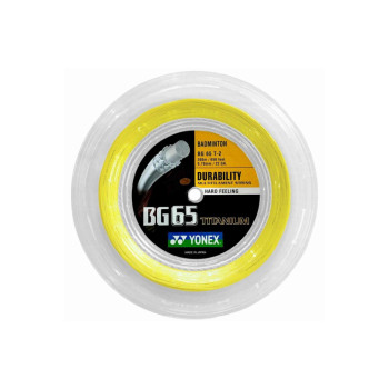 YONEX BG65 Ti JAUNE (200m)