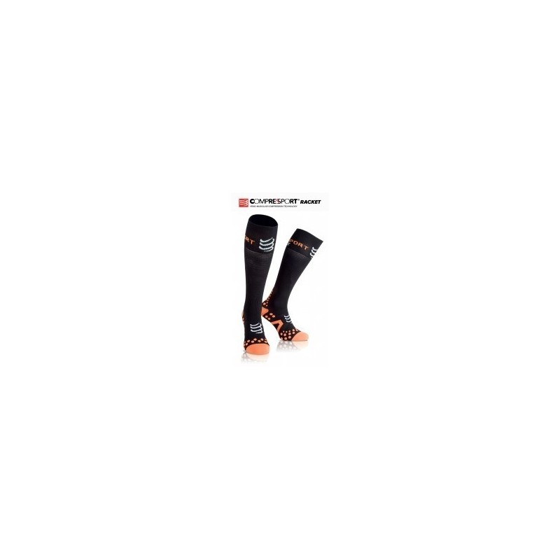 CHAUSSETTES COMPLETES DE COMPRESSION COMPRESSPORT RACKET CHAUSSETTES COMPLETES DE COMPRESSION COMPRESSPORT RACKET