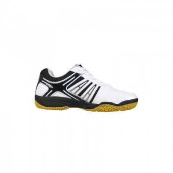 CHAUSSURES DE BADMINTON FORZA FIERCE LEANDER NOIR/ BLANC MEN