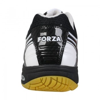 CHAUSSURES DE BADMINTON FORZA FIERCE LEANDER NOIR/ BLANC MEN