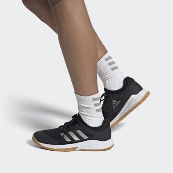 CHAUSSURES DE BADMINTON ADIDAS COURT TEAM BOUNCE FEMME NOIRE