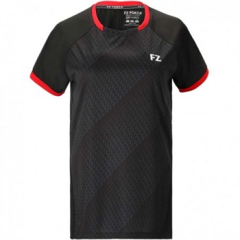 FORZA T-SHIRT CORAL BLACK RED