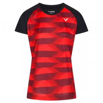 VICTOR T-SHIRT T-34102 CD RED