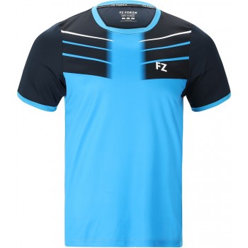 FORZA T-SHIRT CHECK BLUE HOMME