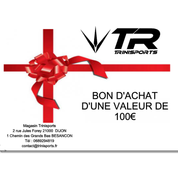 BON D'ACHAT 100€